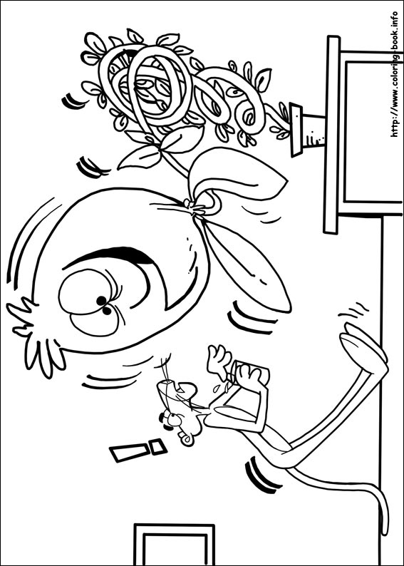 567x794 The Pink Panther Coloring Pages On Coloring