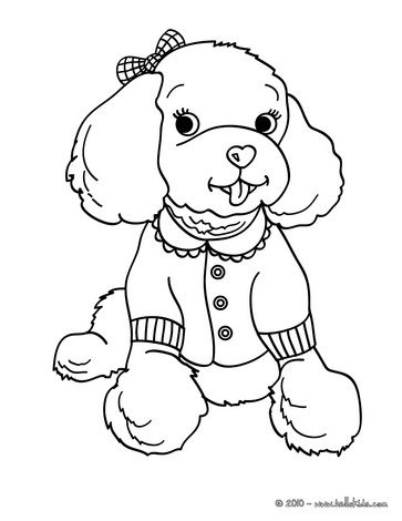 Dog Color Pages Printable Poodle Coloring Pages. Color This 363x470 Dog Color Pages Printable Poodle Coloring Pages. Color This