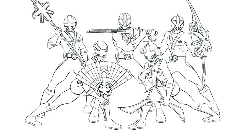 770x430 Power Ranger Coloring Page Power Rangers Coloring Pages Ninja