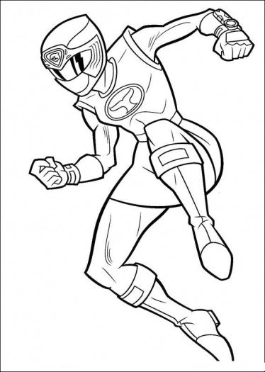 374x525 Power Rangers Coloring Pages Red Ranger Best Power Rangers