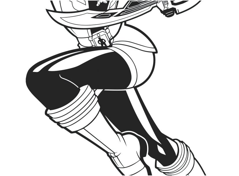 Pink Power Ranger Coloring Pages at GetColorings.com | Free printable