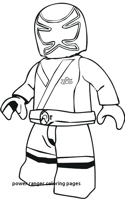 409x650 Power Ranger Coloring Pages