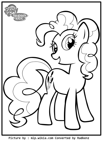 Pinkie Pie Coloring Pages at GetColorings.com | Free printable ...