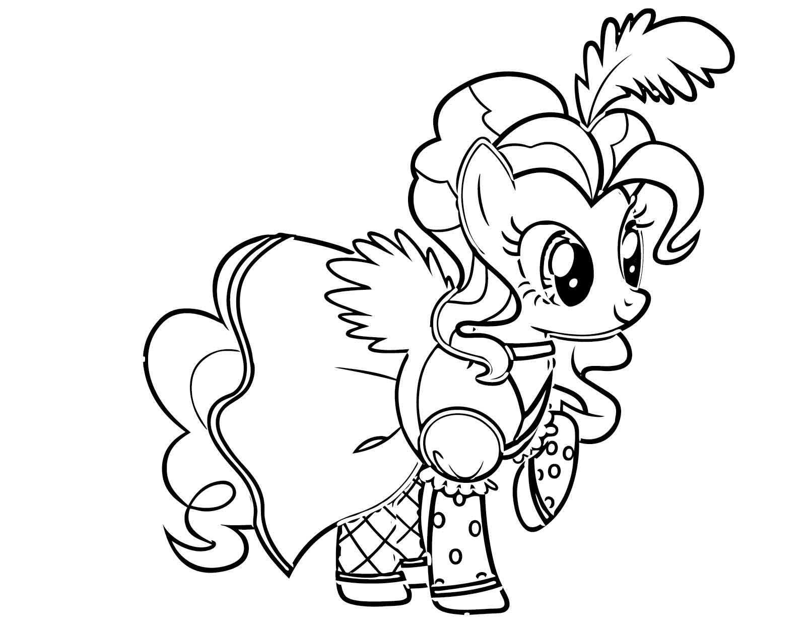 1600x1236 My Little Pony Coloring Pages Pinkie Pie Copy Free Printable My