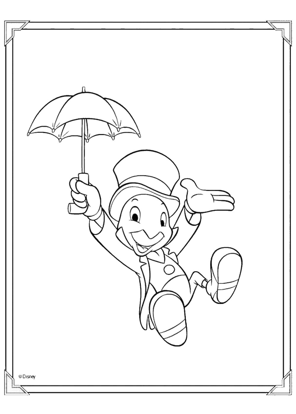 Pinocchio Coloring Pages 1000x1400 Pinocchio Coloring Pages