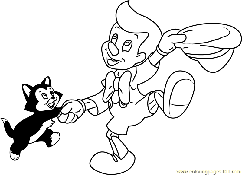 Pinocchio Coloring Pages 800x580 Pinocchio Coloring Pages