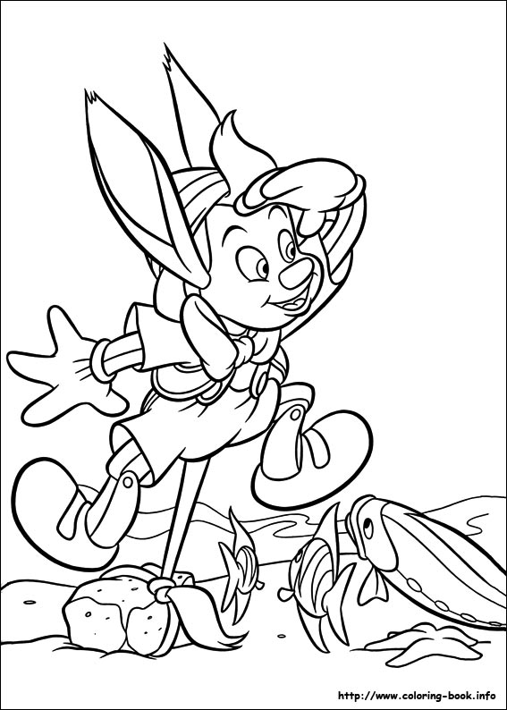 Pinocchio Coloring Pages On Coloring 567x794 Pinocchio Coloring Pages On Coloring