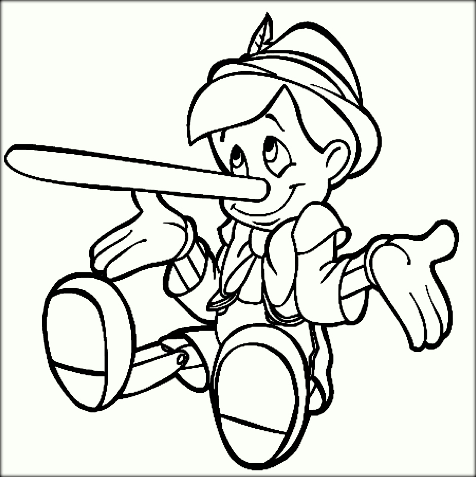 Pinocchio Shy Coloring Pages In 2020 Coloring Pages Coloring Sheets ...