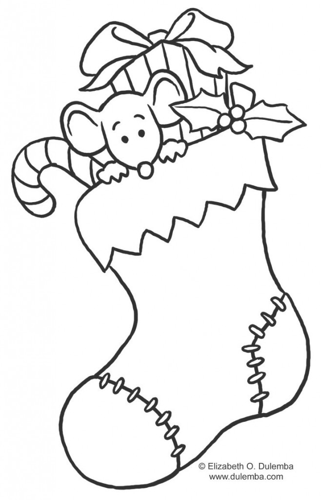 658x1024 Christmas Coloring Pages