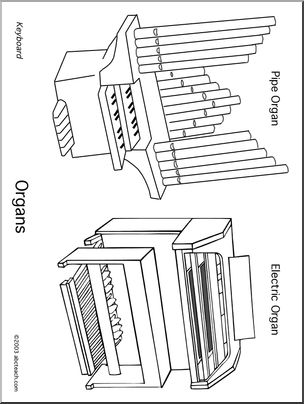 Coloring Page Organs Abcteach 304x404 Coloring Page Organs Abcteach
