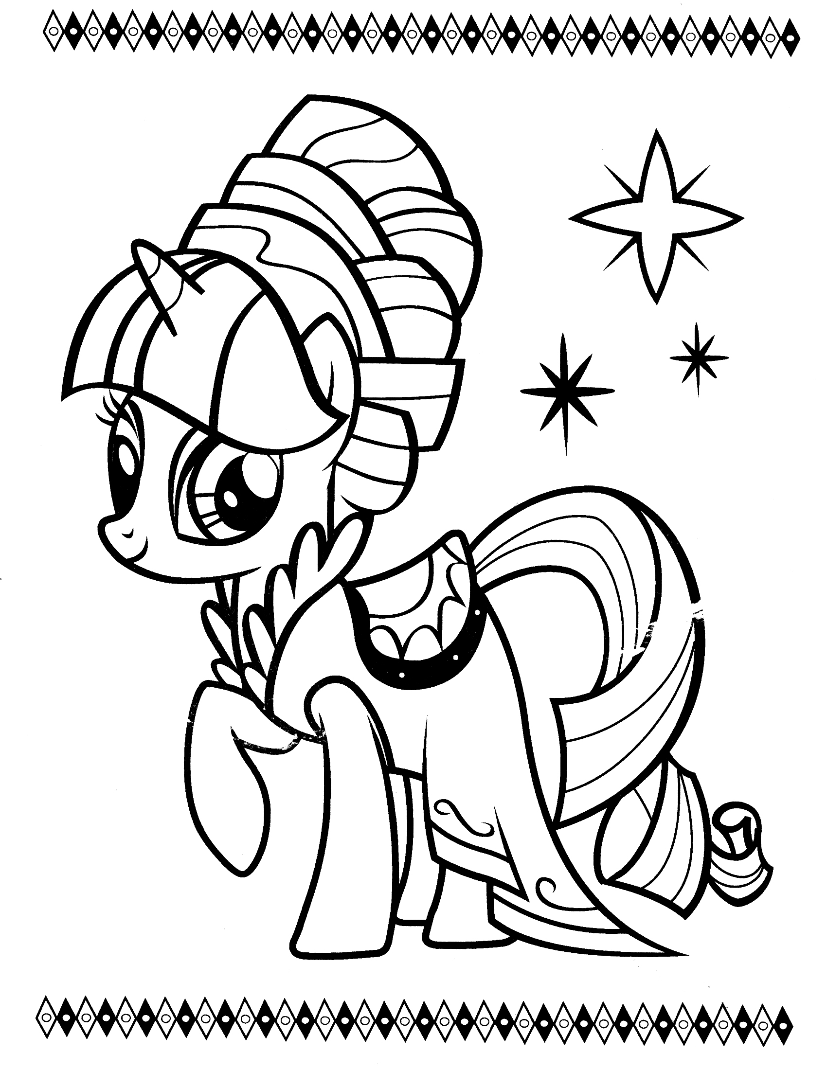 Free Coloring Pages Of My Little Pony Power Ponies 1700x2200 Free Coloring Pages Of My Little Pony Power Ponies
