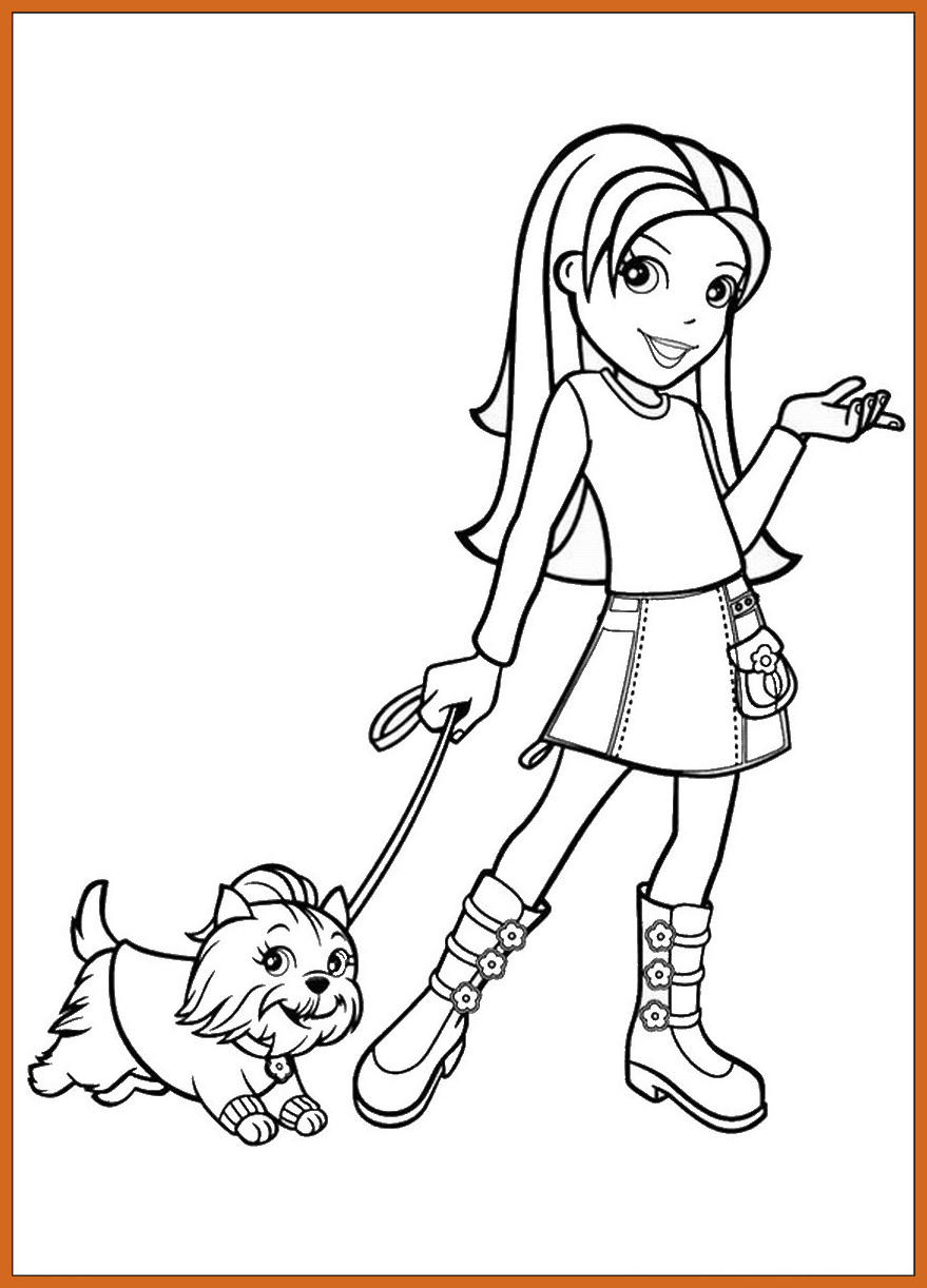 879x1222 Fascinating Polly Pocket Coloring Pages Pic Of Pippi Longstocking