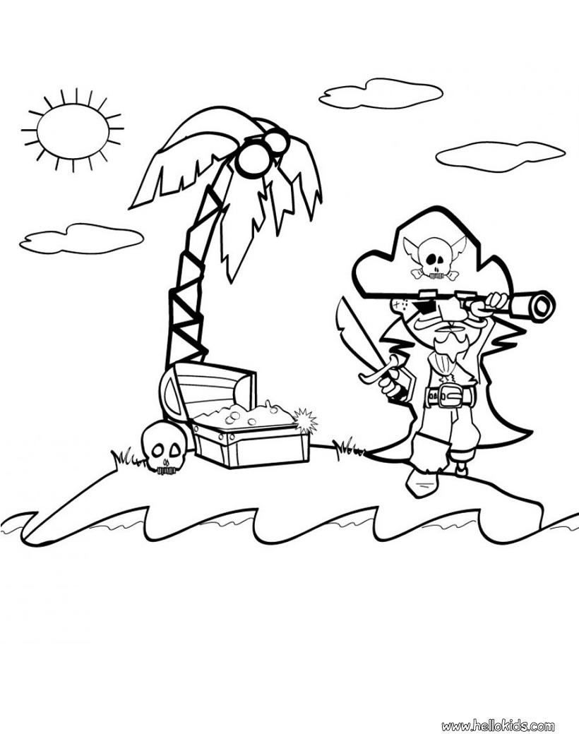820x1060 Pirate Coloring Pages Hellokids Pirate Coloring Pages New Year