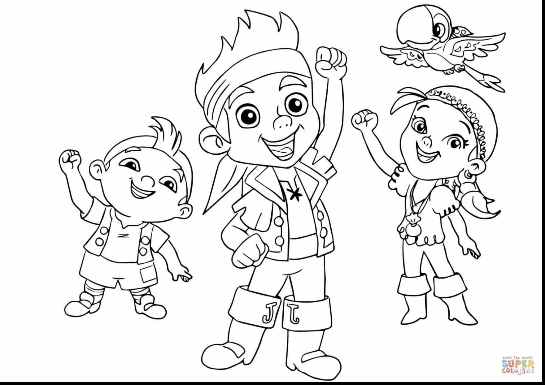 Pirate Coloring Pages For Kids