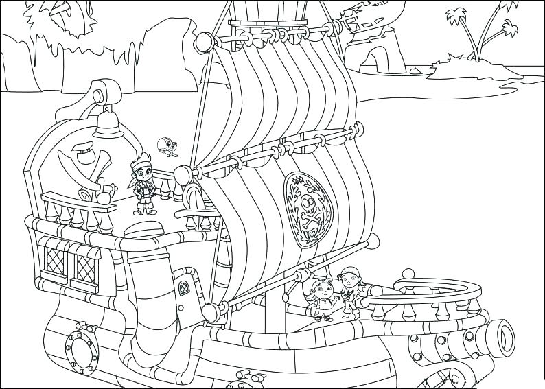794x567 Pirate Coloring Pages For Preschool L S S S Pirate Colouring Pages