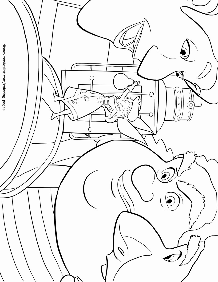 927x1200 Pirate Fairy Coloring Pages