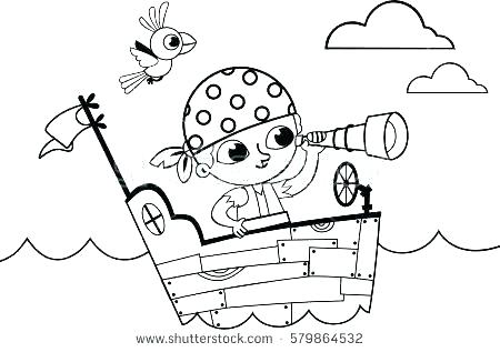 450x317 Pirate Coloring Page L Printable Pirate Flag Coloring Pages