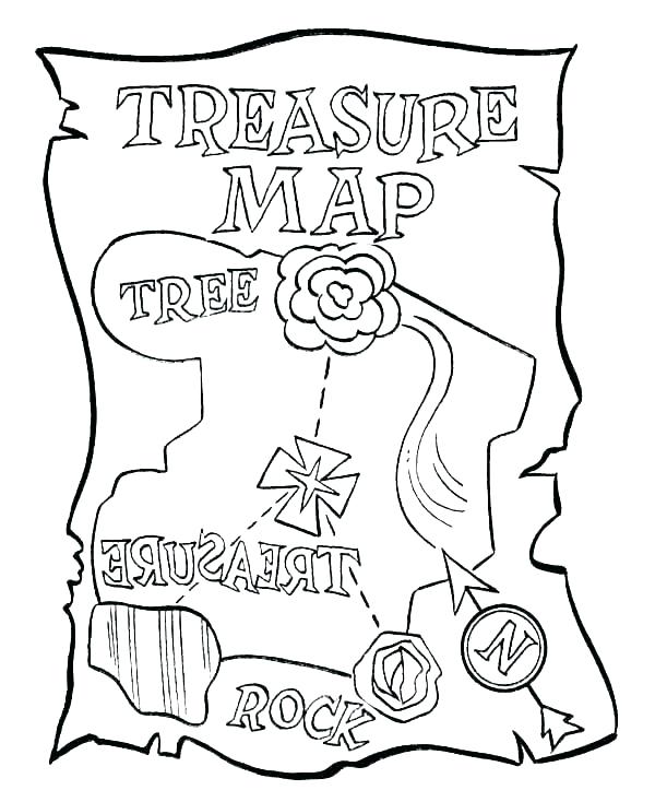 Treasure Map Coloring Pages Us Map Coloring Page Daily Coloring 600x734 Treasure Map Coloring Pages Us Map Coloring Page Daily Coloring