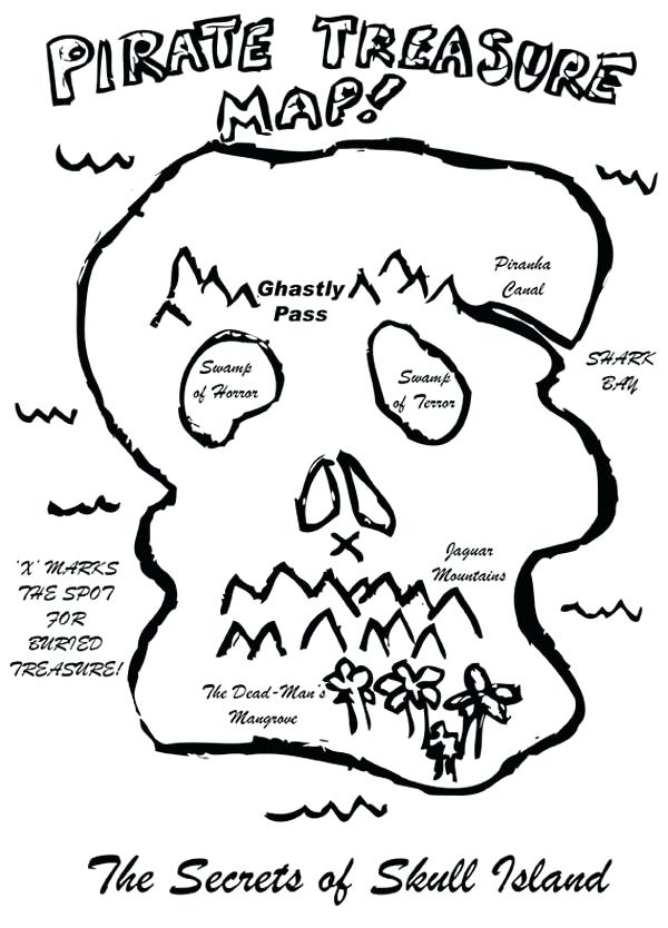 Treasure Maps Coloring Pages Shared By Treasure Maps Coloring 600x834 Treasure Maps Coloring Pages Shared By Treasure Maps Coloring