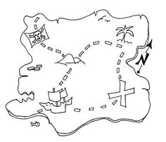 Free Printable Pirate Map 236x202 Free Printable Pirate Map