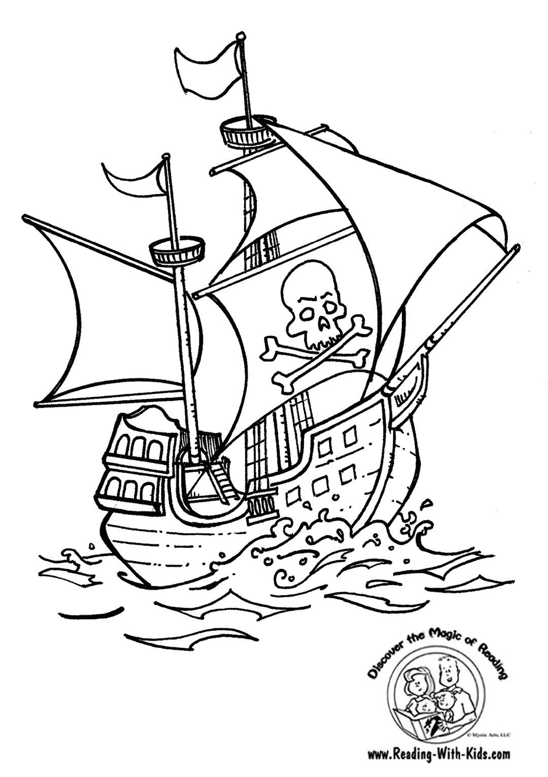 Pirate Ship Coloring Page Graphics And Backgrounds 1080x1530 Pirate Ship Coloring Page Graphics And Backgrounds