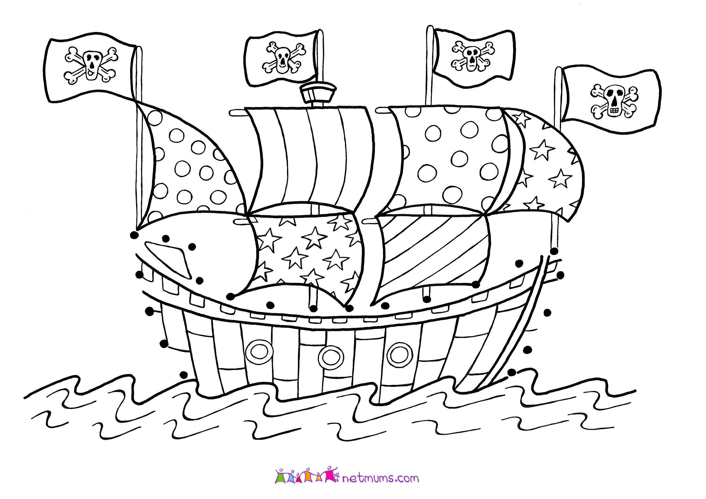 Here Are Some Pirate Theme Colouring Pages For You To Enjoy 2339x1654 Here Are Some Pirate Theme Colouring Pages For You To Enjoy