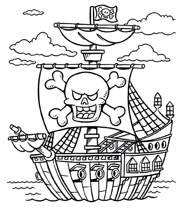 Pirate Coloring Pages Free Pirate Themed Coloring Pages Free 600x692 Pirate Coloring Pages Free Pirate Themed Coloring Pages Free