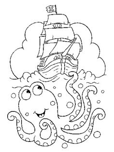 Coloring Pages For Kids Pirate Ships, Ships And Craft 236x314 Coloring Pages For Kids Pirate Ships, Ships And Craft