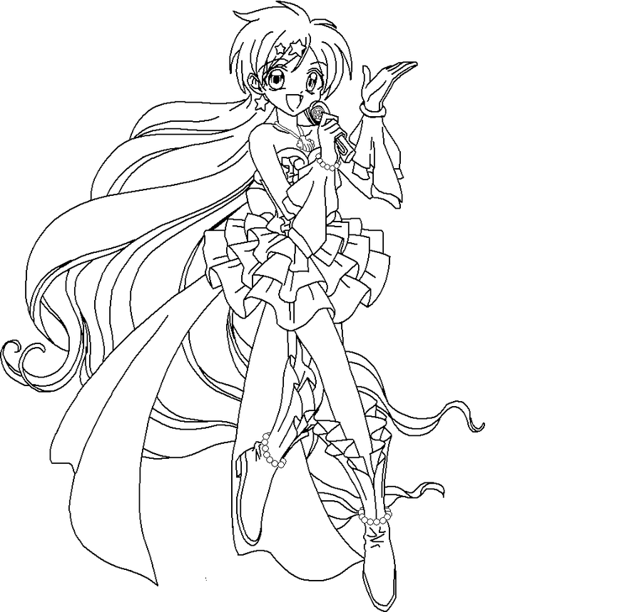 Manga Coloring Pages 900x859 Manga Coloring Pages