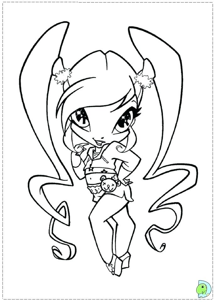 691x960 Pixie Coloring Pages 44 With Pixie Coloring Pages