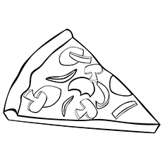 Pizza Coloring Pages