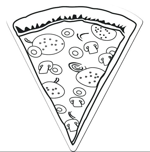 493x500 Dklt Coloring Pages Coloring Page Pizza Pizza Coloring Page