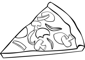 336x237 Pizza Coloring Pages I Am A Pizza Coloring Pages Kids Coloring Pages