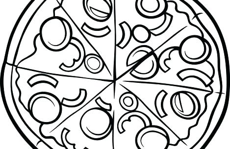 469x304 Pizza Coloring Page Pencil And In Color Pizza Pizza Coloring Page