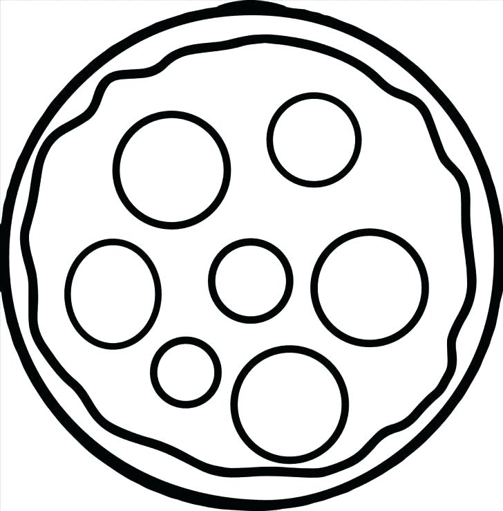 728x739 Pizza Coloring Page Pizza Coloring Pages Pizza Ingredients