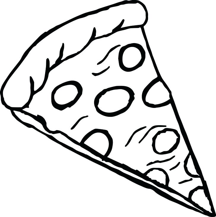 728x730 Pizza Coloring Pages Holding A Pizza Coloring Pages Pizza Party