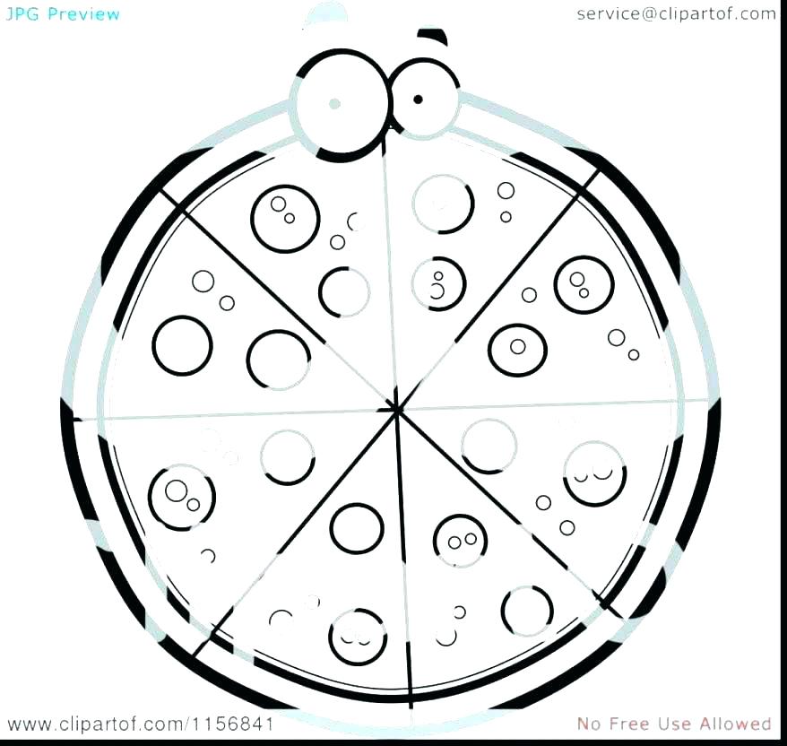 878x832 Dltk Coloring Pages Pizza Pizza Color Page Pizza Color Page