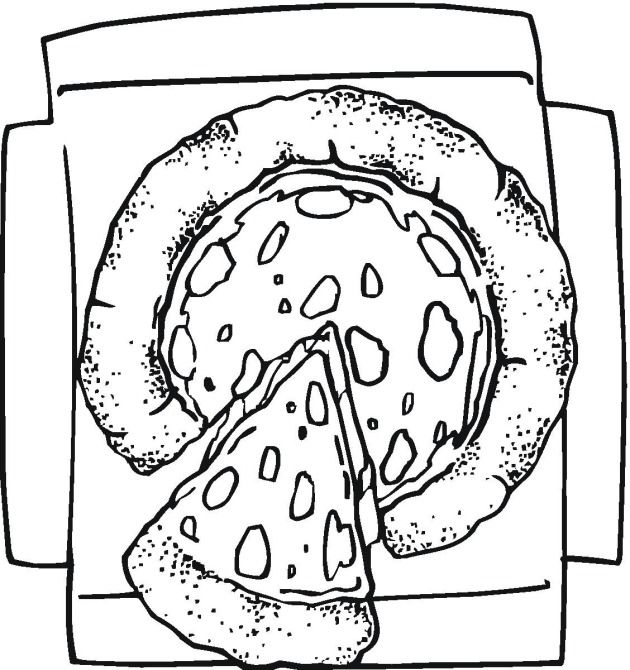 630x670 P Is For Pizza! [Coloring Page] Childrens Learning Ideas