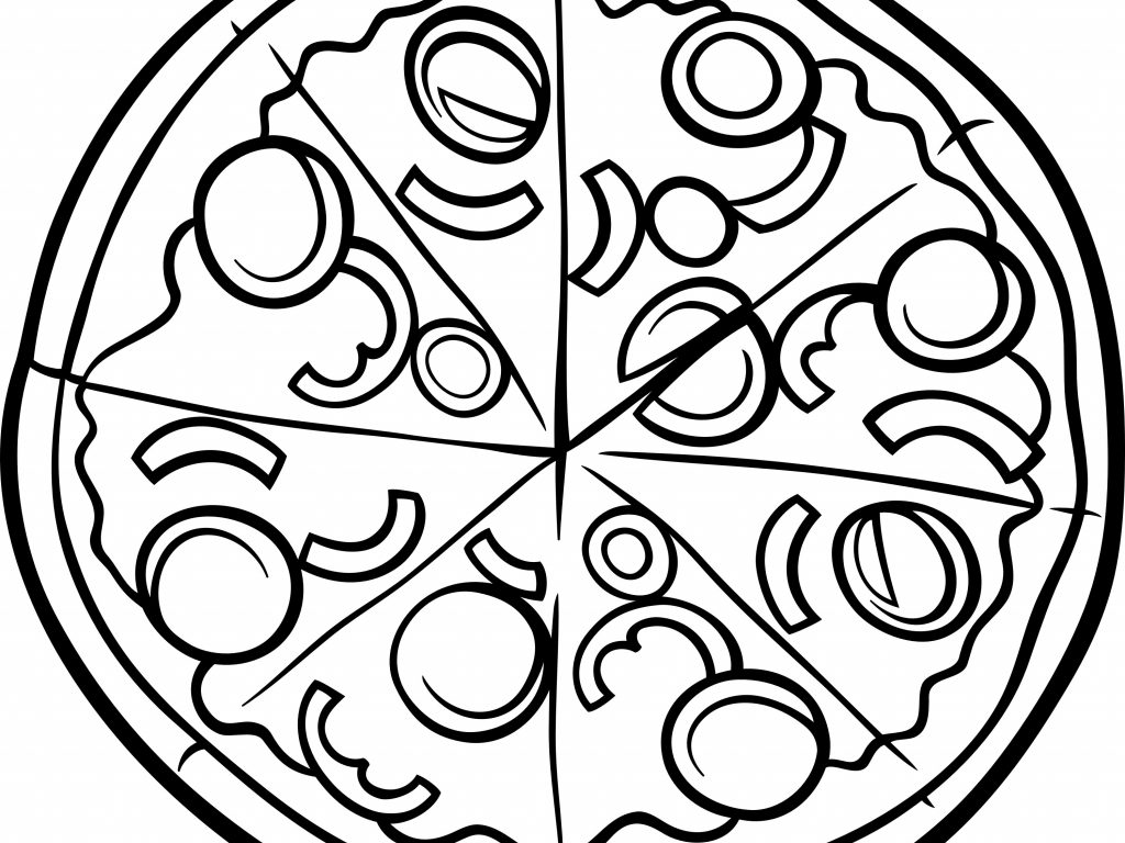Pizza Coloring Pages Pizza Coloring Page Printable 1024x768 Pizza Coloring Pages Pizza Coloring Page Printable