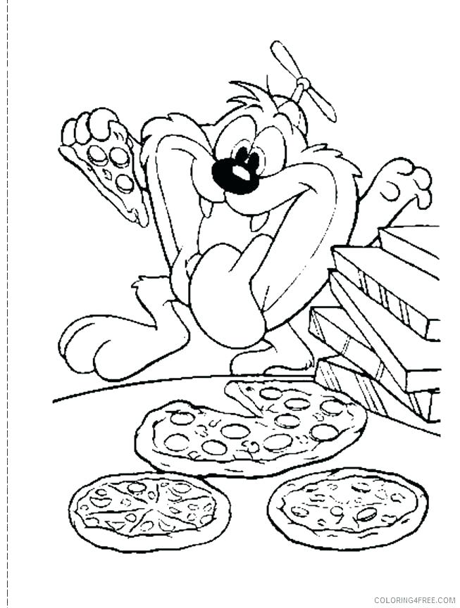 653x864 Pizza Coloring Picture Coloring Pages To Print For Free