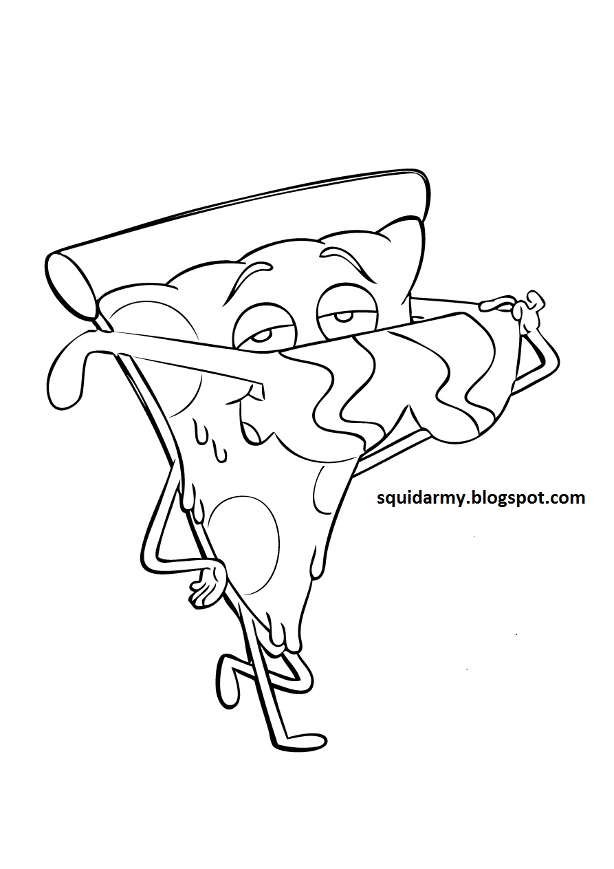 Uncle Grandpa Pizza Steve Coloring Pages 893x1263 Uncle Grandpa Pizza Steve Coloring Pages