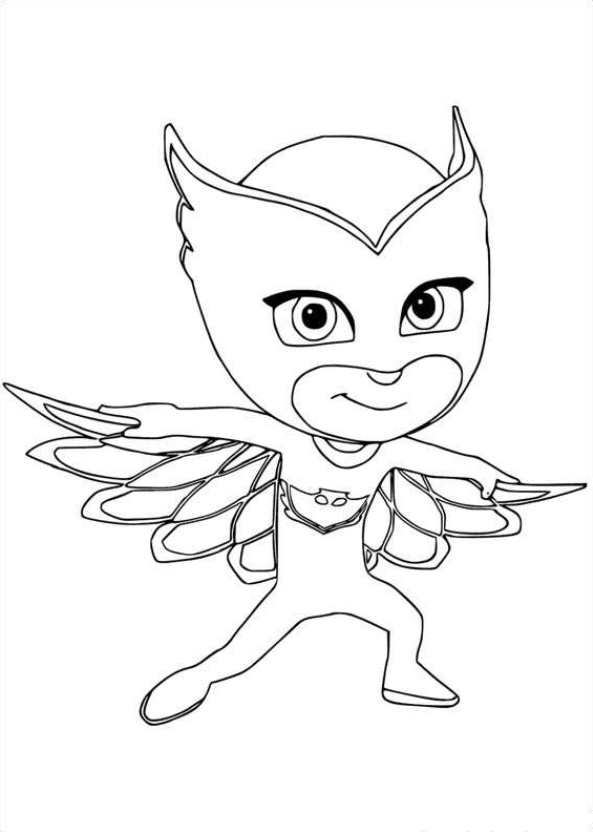 Kids N 20 Coloring Pages Of Pj Masks 593x832 Kids N 20 Coloring Pages Of Pj Masks