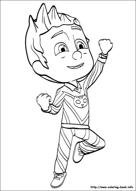 Pj Masks Coloring Pages On Coloring 567x794 Pj Masks Coloring Pages On Coloring