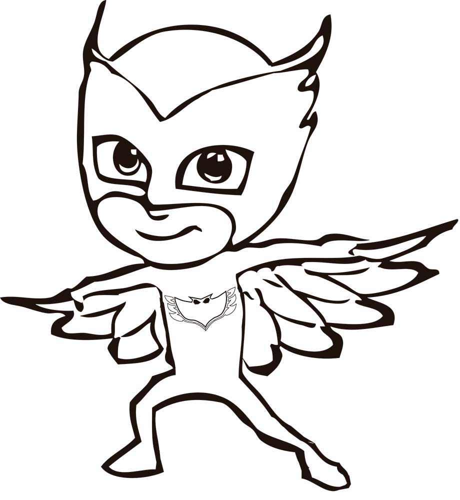 Pj Masks Coloring Pages 920x1000 Pj Masks Coloring Pages