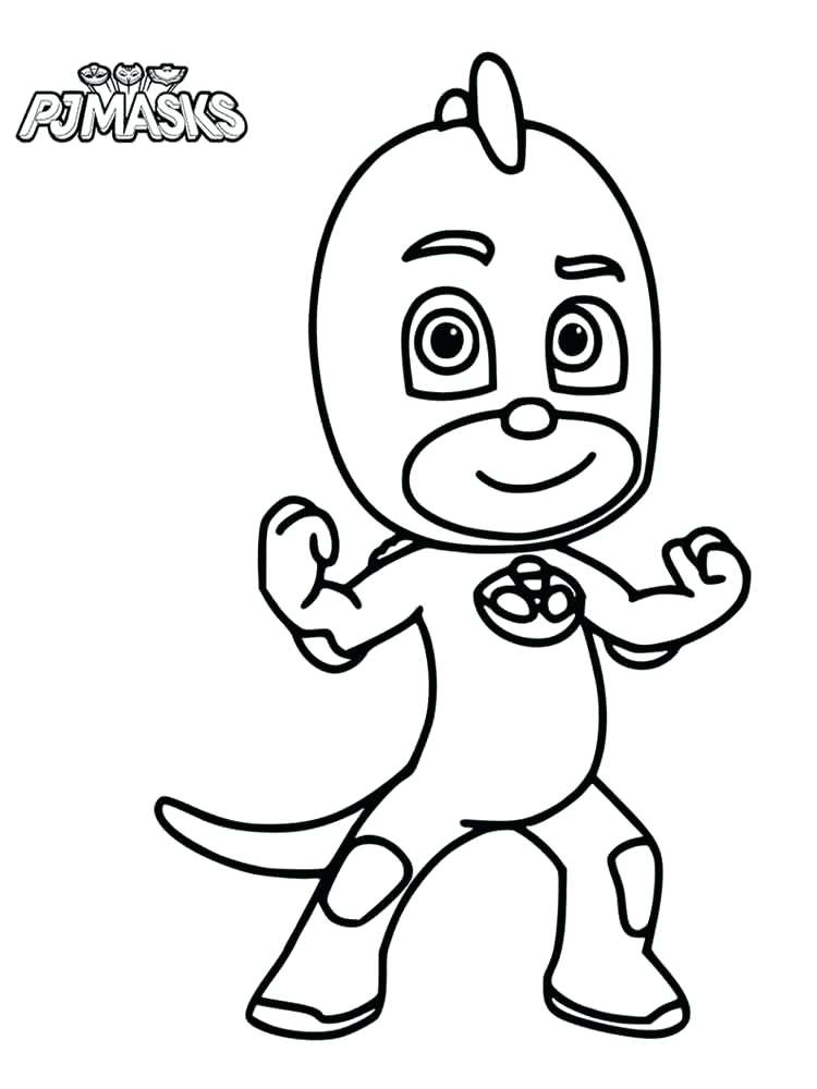 750x1000 Pj Masks Coloring Pages Free Printable