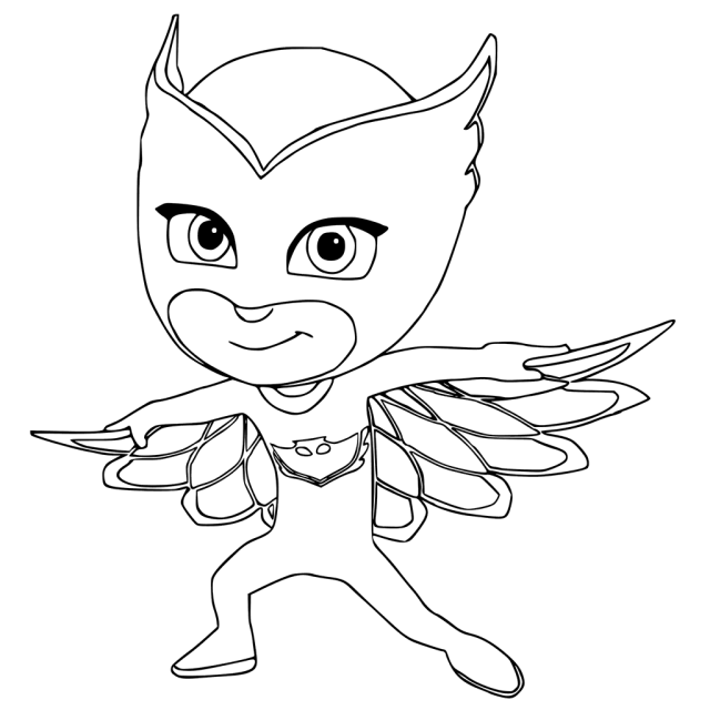 640x640 Top 30 Pj Masks Coloring Pages Pj Mask, Pj And Masking