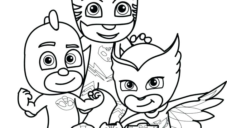 Pj Masks Coloring Pages Pdf at GetColorings.com | Free printable ...