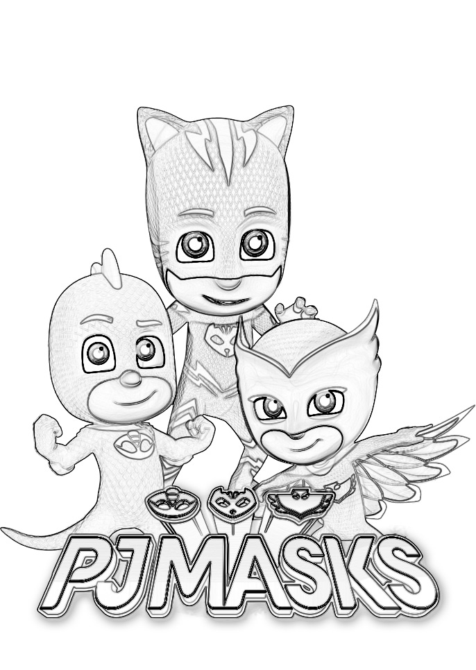 686x966 Pj Masks Coloring Pages Az Coloring Pages Yco4lp8ai, Pj Masks