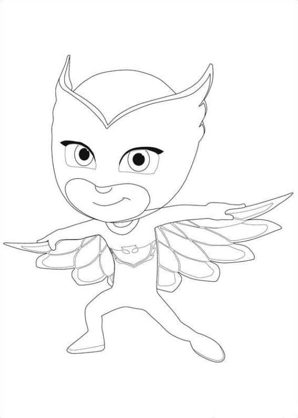 593x832 Kids N 20 Coloring Pages Of Pj Masks