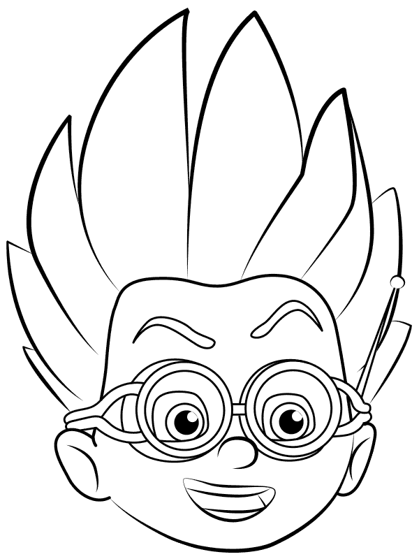 Pj Masks Printable Coloring Pages